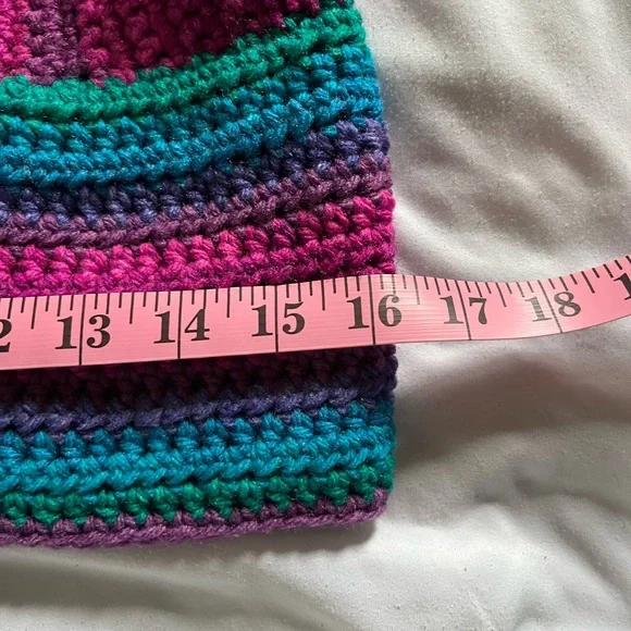 Handmade Multicolored Crop Top - Picture 6 of 7